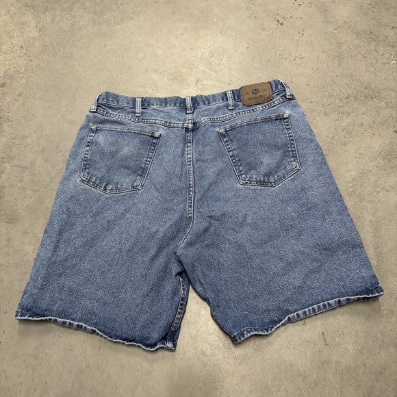 Wrangler Relaxed Fit Denim‎ Shorts Men's 40 100% Cotton 60601dh 9" Inseam Y2K - Picture 2 of 5